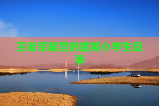 王者荣耀里的搞笑小学生趣事
