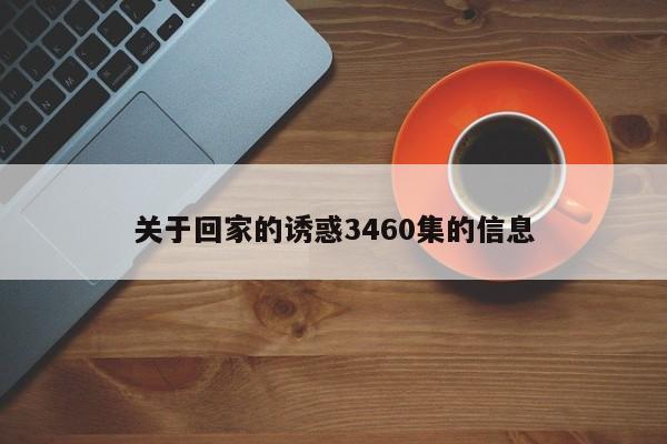 关于回家的诱惑3460集的信息